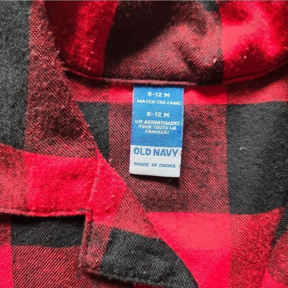 2/$15 Old Navy Buffalo plaid pajamas - Picture 2 of 2